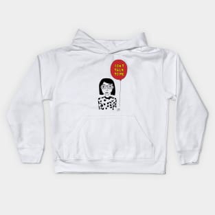 Don´t talk to me Kids Hoodie